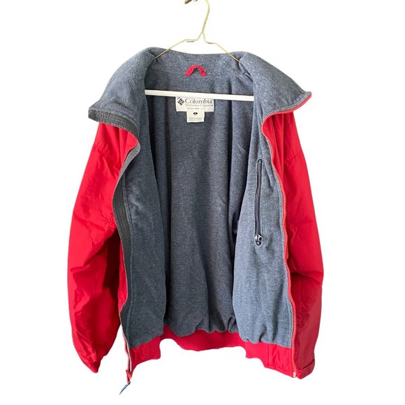 Columbia Sportswear Men's Falmouth Red Insulated Ski Jacket Fleece Lined L - Picture 2 of 14